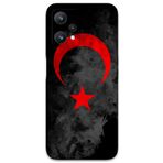 Gramaphone Realme 9 Pro ile Uyumlu Türk Bayrağı Desenli Telefon Kılıfı + Ekran Koruyucu - 5852
