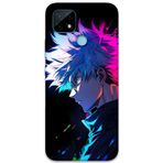 Gramaphone Realme C21 Uyumlu Anime Desenli Telefon Kılıfı + Ekran Koruyucu - 5906