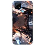 Gramaphone Realme C21 Uyumlu Anime Desenli Telefon Kılıfı + Ekran Koruyucu - 5923