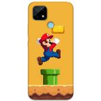 Gramaphone Realme C21 Uyumlu Mario Desenli Telefon Kılıfı + Ekran Koruyucu - 5941