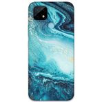 Gramaphone Realme C21 Uyumlu Mermer Desenli Telefon Kılıfı + Ekran Koruyucu - 5818