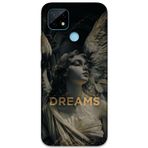 Gramaphone Realme C21 Uyumlu Retro Desenli Telefon Kılıfı + Ekran Koruyucu - 5832
