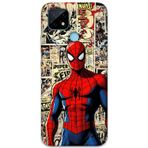 Gramaphone Realme C21 Uyumlu Spiderman Desenli Telefon Kılıfı + Ekran Koruyucu - 5931