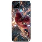 Gramaphone Realme C21 Uyumlu Spiderman Desenli Telefon Kılıfı + Ekran Koruyucu - 5935