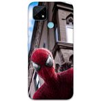 Gramaphone Realme C21 Uyumlu Spiderman Desenli Telefon Kılıfı + Ekran Koruyucu - 5936