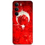 Gramaphone Realme C75 Uyumlu Türk Bayrağı Desenli Telefon Kılıfı + Ekran Koruyucu - 5847