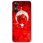 Gramaphone Realme Note 60 ile Uyumlu Türk Bayrağı Desenli Telefon Kılıfı + Ekran Koruyucu - 5847