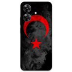 Gramaphone Realme Note 60 Uyumlu Türk Bayrağı Desenli Telefon Kılıfı + Ekran Koruyucu - 5852