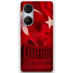 Gramaphone Reeder S19 Max Pro S Edge ile Uyumlu Atatürk Desenli Telefon Kılıfı + Ekran Koruyucu - 5848