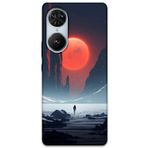 Gramaphone Reeder S19 Max Pro S Edge ile Uyumlu Uzay Desenli Telefon Kılıfı + Ekran Koruyucu - 5861
