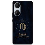 Gramaphone Reeder S19 Max Pro S Edge Uyumlu Başak Burcu Desenli Telefon Kılıfı + Ekran Koruyucu - 5773