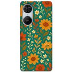 Gramaphone Reeder S19 Max Pro S Edge Uyumlu Çiçek Desenli Telefon Kılıfı + Ekran Koruyucu - 5786