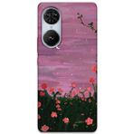 Gramaphone Reeder S19 Max Pro S Edge Uyumlu Çiçek Desenli Telefon Kılıfı + Ekran Koruyucu - 5793