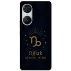 Gramaphone Reeder S19 Max Pro S Edge Uyumlu Oğlak Burcu Desenli Telefon Kılıfı + Ekran Koruyucu - 5777