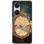 Gramaphone Reeder S19 Max Pro S Edge Uyumlu Retro Desenli Telefon Kılıfı + Ekran Koruyucu - 5836