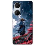 Gramaphone Reeder S19 Max Pro S Edge Uyumlu Samuray Desenli Telefon Kılıfı + Ekran Koruyucu - 5825