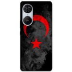 Gramaphone Reeder S19 Max Pro S Edge Uyumlu Türk Bayrağı Desenli Telefon Kılıfı + Ekran Koruyucu - 5852