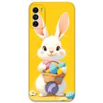 Gramaphone Reeder S19 Max Pro S ile Uyumlu Tavşan Desenli Telefon Kılıfı + Ekran Koruyucu - 5806