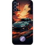 Gramaphone Reeder S19 Max Pro S Uyumlu Araba Desenli Telefon Kılıfı + Ekran Koruyucu - 5766
