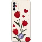 Gramaphone Reeder S19 Max Pro S Uyumlu Çiçek Desenli Telefon Kılıfı + Ekran Koruyucu - 5789