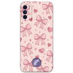 Gramaphone Reeder S19 Max Pro S Uyumlu Kurdele Desenli Telefon Kılıfı + Ekran Koruyucu - 5802