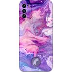 Gramaphone Reeder S19 Max Pro S Uyumlu Mermer Desenli Telefon Kılıfı + Ekran Koruyucu - 5813