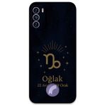 Gramaphone Reeder S19 Max Pro S Uyumlu Oğlak Burcu Desenli Telefon Kılıfı + Ekran Koruyucu - 5777