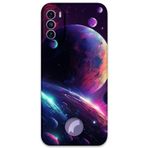 Gramaphone Reeder S19 Max Pro S Uyumlu Uzay Desenli Telefon Kılıfı + Ekran Koruyucu - 5862