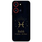 Gramaphone Reeder S19 Max Pro S Zoom ile Uyumlu Balık Burcu Desenli Telefon Kılıfı + Ekran Koruyucu - 5779