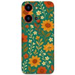 Gramaphone Reeder S19 Max Pro S Zoom ile Uyumlu Çiçek Desenli Telefon Kılıfı + Ekran Koruyucu - 5786