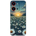 Gramaphone Reeder S19 Max Pro S Zoom ile Uyumlu Çiçek Desenli Telefon Kılıfı + Ekran Koruyucu - 5792