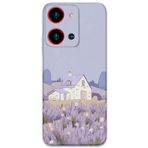 Gramaphone Reeder S19 Max Pro S Zoom ile Uyumlu Çiçek Desenli Telefon Kılıfı + Ekran Koruyucu - 5800