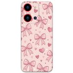 Gramaphone Reeder S19 Max Pro S Zoom ile Uyumlu Kurdele Desenli Telefon Kılıfı + Ekran Koruyucu - 5802