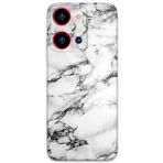 Gramaphone Reeder S19 Max Pro S Zoom ile Uyumlu Mermer Desenli Telefon Kılıfı + Ekran Koruyucu - 5817