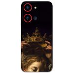 Gramaphone Reeder S19 Max Pro S Zoom ile Uyumlu Retro Desenli Telefon Kılıfı + Ekran Koruyucu - 5833
