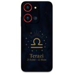 Gramaphone Reeder S19 Max Pro S Zoom ile Uyumlu Terazi Burcu Desenli Telefon Kılıfı + Ekran Koruyucu - 5774
