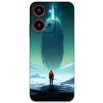 Gramaphone Reeder S19 Max Pro S Zoom ile Uyumlu Uzay Desenli Telefon Kılıfı + Ekran Koruyucu - 5864