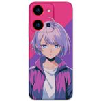 Gramaphone Reeder S19 Max Pro S Zoom Uyumlu Anime Desenli Telefon Kılıfı + Ekran Koruyucu - 5742