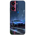 Gramaphone Reeder S19 Max Pro S Zoom Uyumlu Araba Desenli Telefon Kılıfı + Ekran Koruyucu - 5767