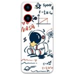 Gramaphone Reeder S19 Max Pro S Zoom Uyumlu Astronot Desenli Telefon Kılıfı + Ekran Koruyucu - 5858
