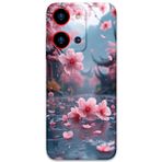 Gramaphone Reeder S19 Max Pro S Zoom Uyumlu Çiçek Desenli Telefon Kılıfı + Ekran Koruyucu - 5794