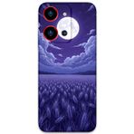 Gramaphone Reeder S19 Max Pro S Zoom Uyumlu Çiçek Desenli Telefon Kılıfı + Ekran Koruyucu - 5797