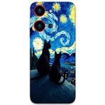 Gramaphone Reeder S19 Max Pro S Zoom Uyumlu Kedi Desenli Telefon Kılıfı + Ekran Koruyucu - 5782
