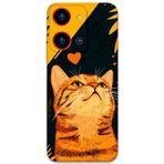 Gramaphone Reeder S19 Max Pro S Zoom Uyumlu Kedi Desenli Telefon Kılıfı + Ekran Koruyucu - 5783