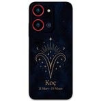 Gramaphone Reeder S19 Max Pro S Zoom Uyumlu Koç Burcu Desenli Telefon Kılıfı + Ekran Koruyucu - 5768