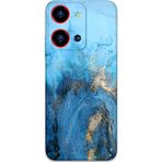 Gramaphone Reeder S19 Max Pro S Zoom Uyumlu Mermer Desenli Telefon Kılıfı + Ekran Koruyucu - 5812
