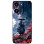 Gramaphone Reeder S19 Max Pro S Zoom Uyumlu Samuray Desenli Telefon Kılıfı + Ekran Koruyucu - 5825