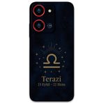 Gramaphone Reeder S19 Max Pro S Zoom Uyumlu Terazi Burcu Desenli Telefon Kılıfı + Ekran Koruyucu - 5774