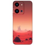 Gramaphone Reeder S19 Max Pro S Zoom Uyumlu Uzay Desenli Telefon Kılıfı + Ekran Koruyucu - 5859