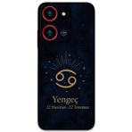 Gramaphone Reeder S19 Max Pro S Zoom Uyumlu Yengeç Burcu Desenli Telefon Kılıfı + Ekran Koruyucu - 5771